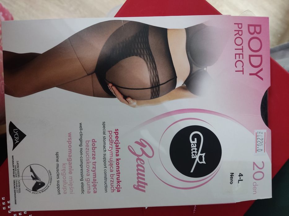 Колготки для вагітних getta 20den, 4 розмір.