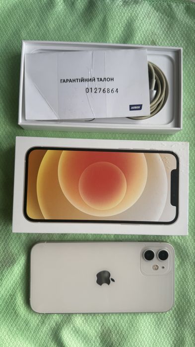 IPhone 12. 64gb. Айфон 12  офіциал. Ідеал.