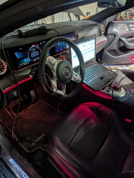 Mercedes Kodowanie Konwersja Elektryk MBUX Dojazd
