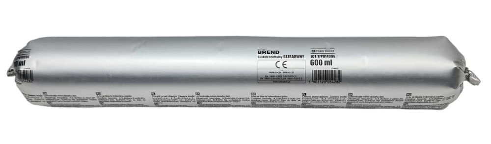 Silikon neutralny BREND 600 ml bezbarwny