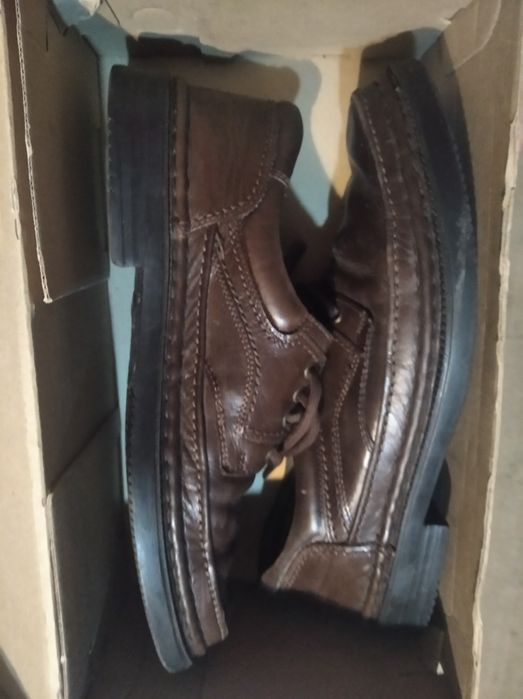 Мужские туфли мужские  мокасины демисезонные кожаные Германия.