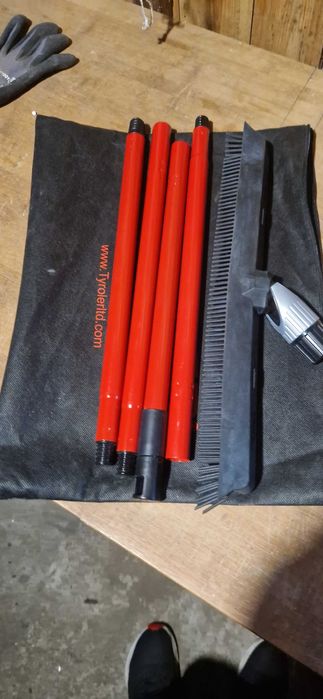 Regulowana silikonowa miotła i ściągaczka