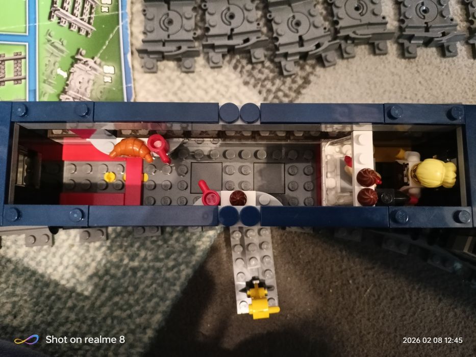 Lego City Pociąg 60197 + Zwrotnice 60238 + Tory