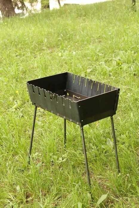 Мангал розбірний 3️⃣мм вазіла на 6 • 8 • 10 • 12 шампурів‼️(чемодан)