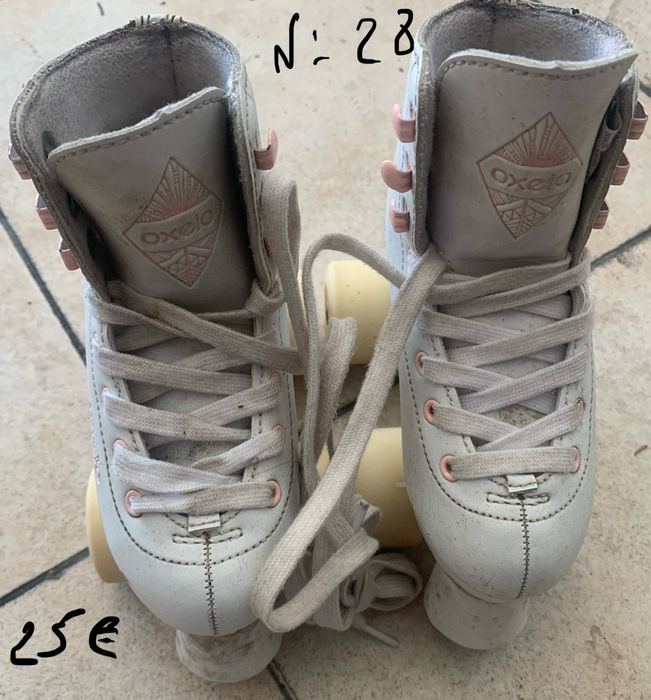 Patins para iniciacao a patinagem