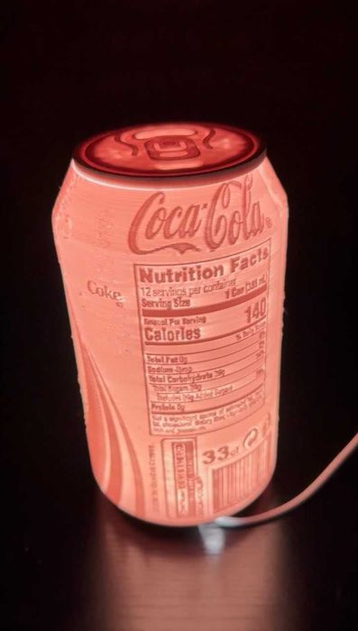LAMPA 3D – Coca-Cola Edition | unikat z “Świat Magii 3D”