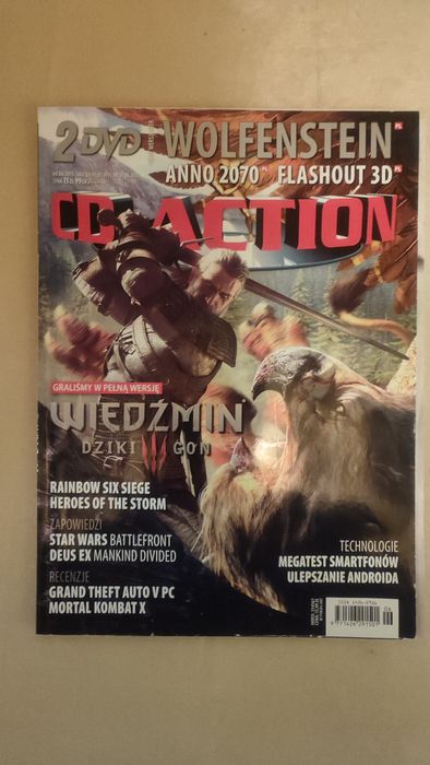 CD-ACTION (243) 6 maj 2015 platak Wiedźmin 3