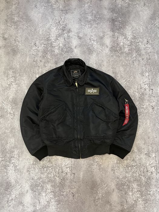 Чорний Бомбер від Alpha Industries CWU-45