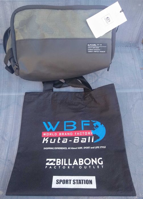 новая сумка, для документов барсетка Rip Curl 6L водонепроницаемая