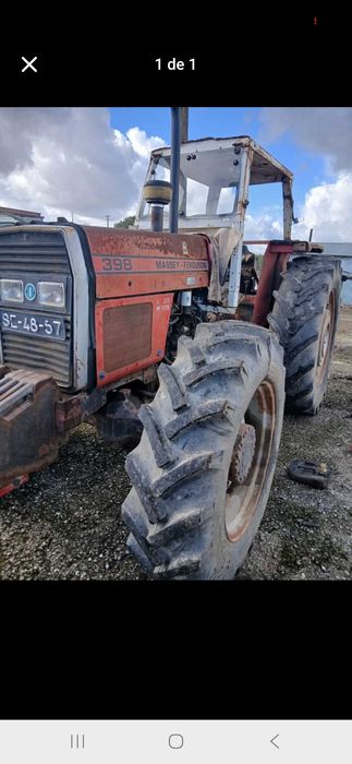 Trator Massey Ferguson 398 4x4