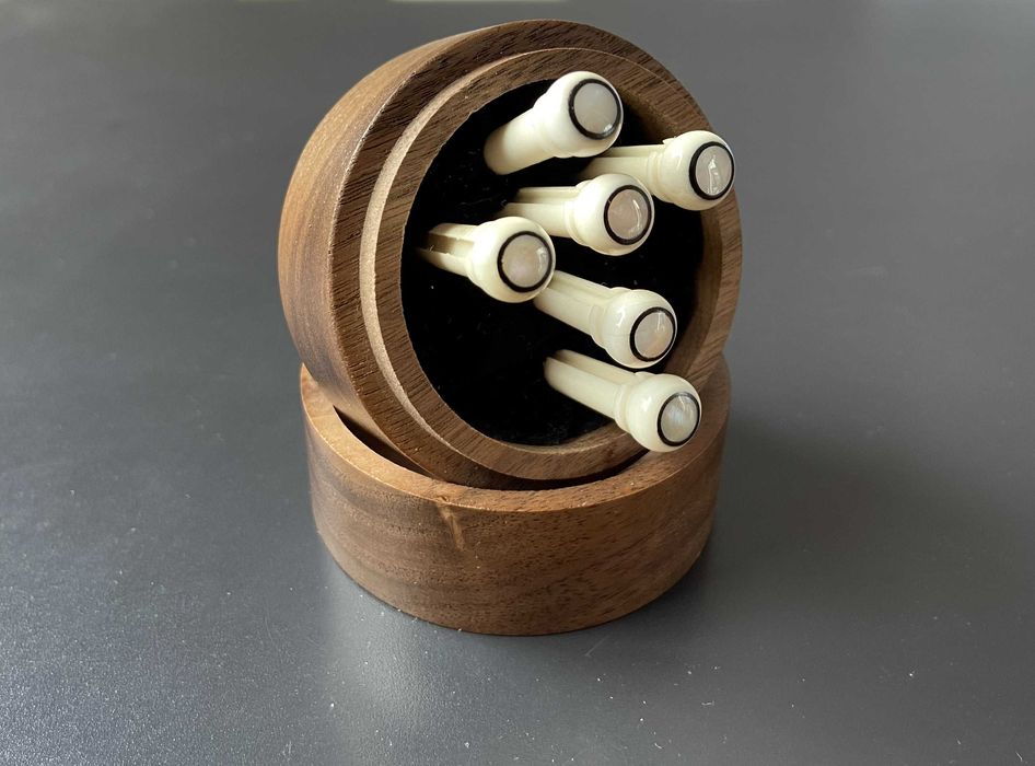 Pins em osso para Guitarra Folk