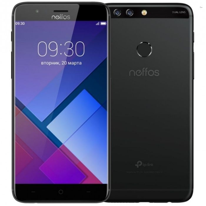 Телефон смартфон TP-Link Neffos N1 (TP908A) Space Black. full HD