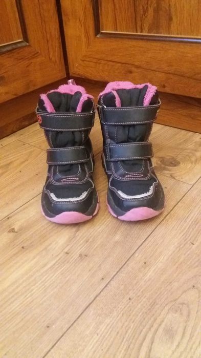 Śniegowce dziewczęce buty zimowe LADYBUG r.29