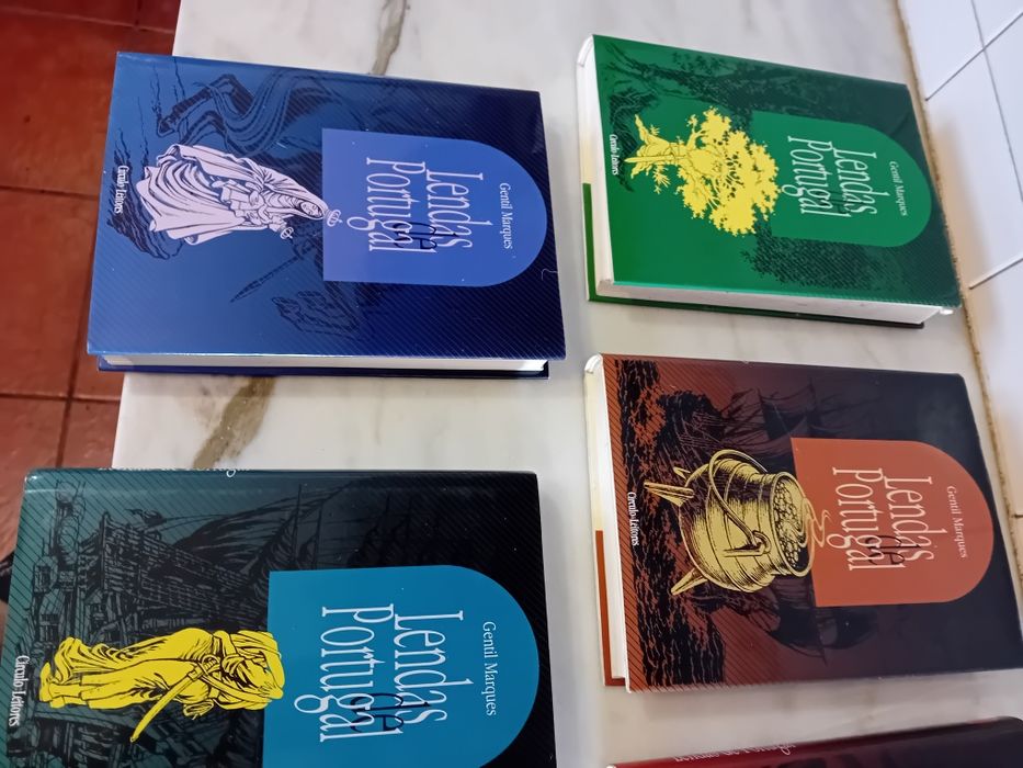 Conjunto de 5 Livros Lendas de Portugal