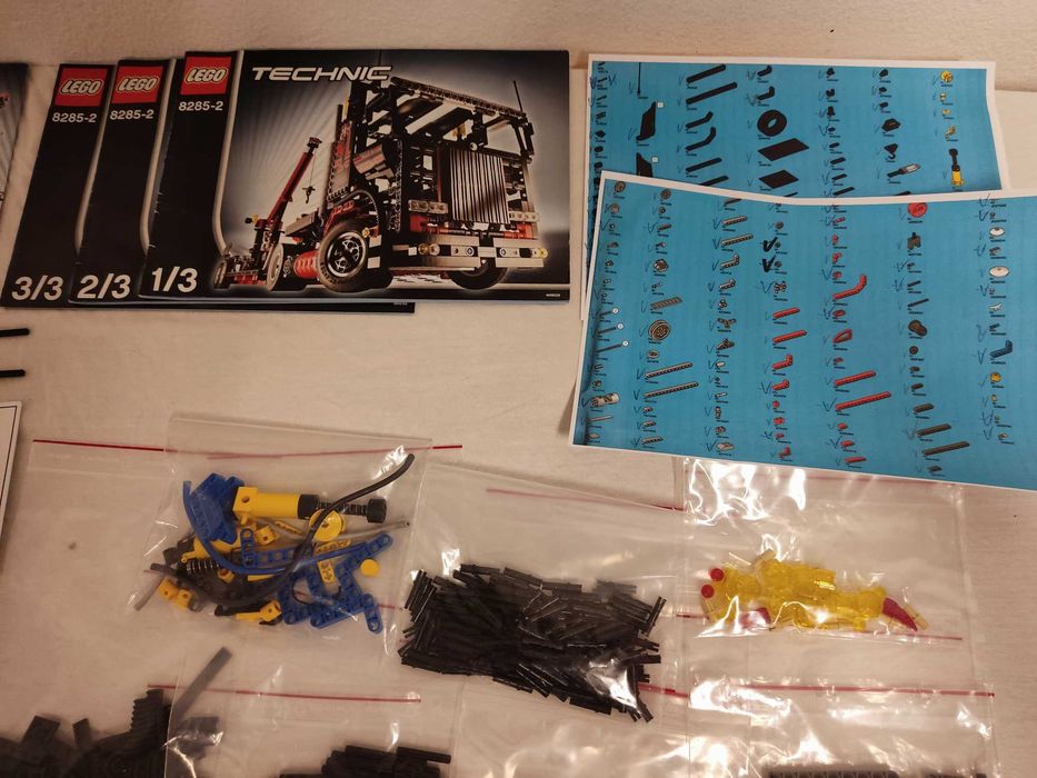 Lego ® Technic ® 8285 Amerykański holownik. Silver edition + naklejki