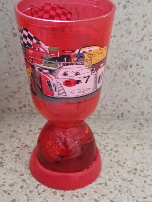 Copo colecional da Disney Cars