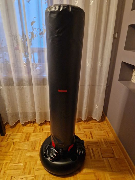 Worek treningowy dla dorosłych, dzieci Outshock nadmuchiwany; rękawice