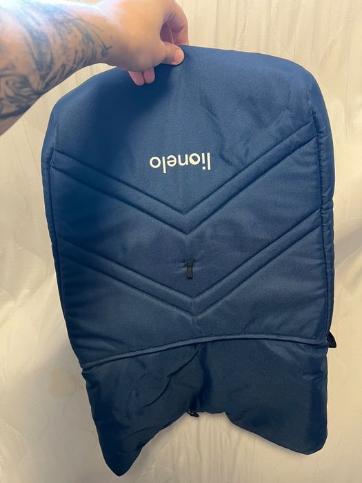 Lionelo Mika 2w1 Blue Navy – gondola + spacerówka + akcesoria