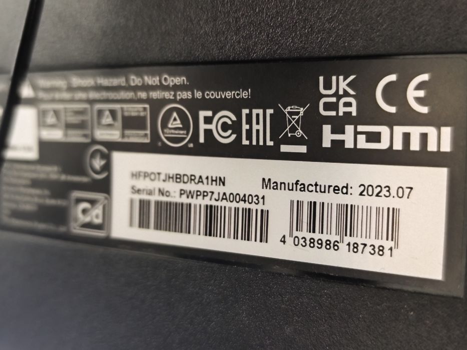Monitor AOC C27G2ZE/BK 27"