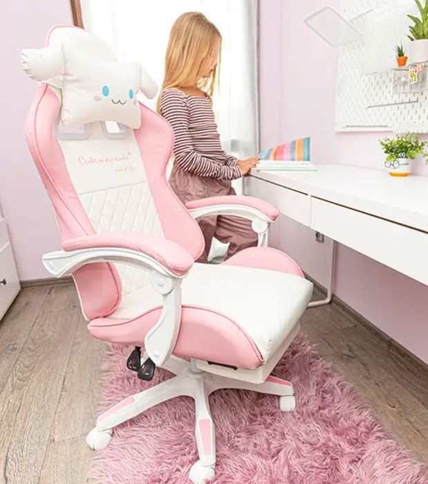 Геймерське крісло Компьютерное кресло З подушками та підставкою