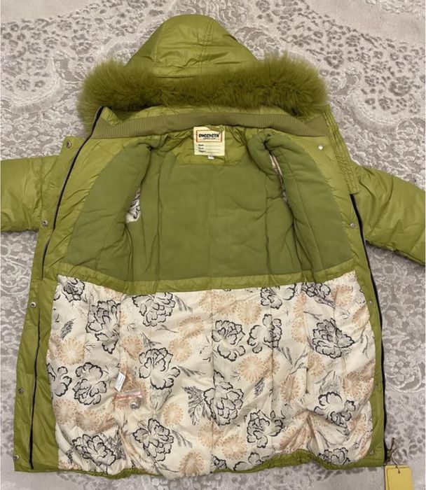 Дитяче зимове пальто для дівчинки підлітка холлофайбер 146-164