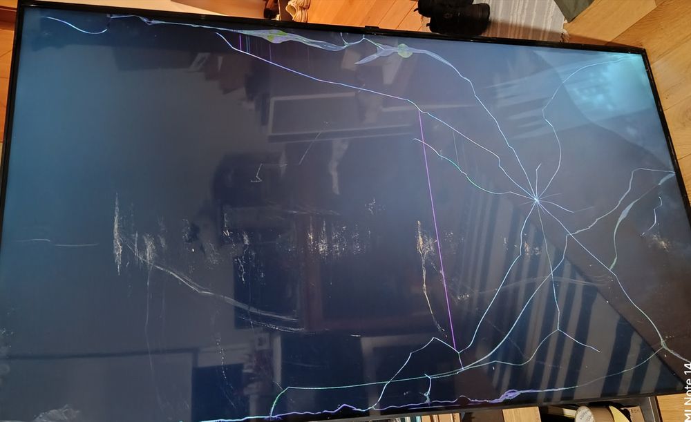 Telewizor LG LED 65QNED813RE zbity na części Toruń Ciechocinek