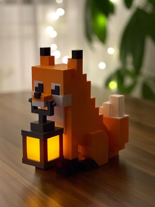 Minecraft lampka lis LED fox