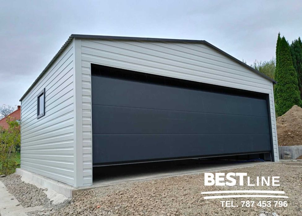 Garaż blaszany, blaszaki Premium BESTLine GRATIS Montaż, Transport