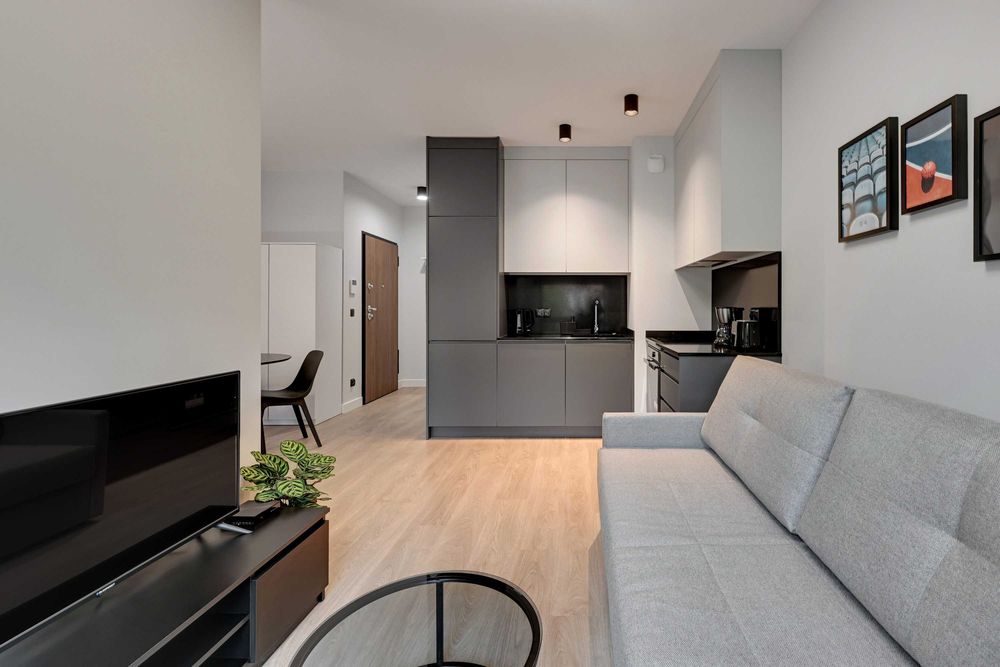Nowoczesne Studio w pełni wyposażone w centrum | 31 m² | Gdańsk | Dostępne od 1 października