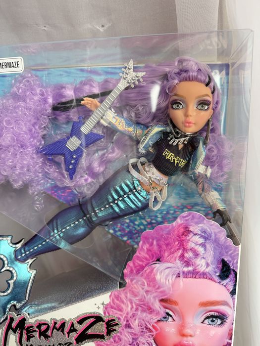 Лялька Mermaze MERMAIDZ Mermaid Русалка Riviera з хвостиком що змінює колір , русалонька