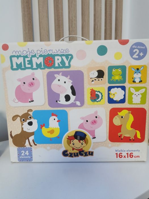 Zestaw Czuczu: duże memory + puzzle farma