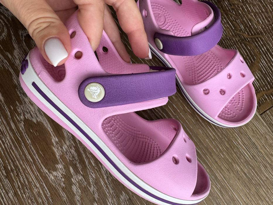 Крокси , crocs c 11- по точках 18 см