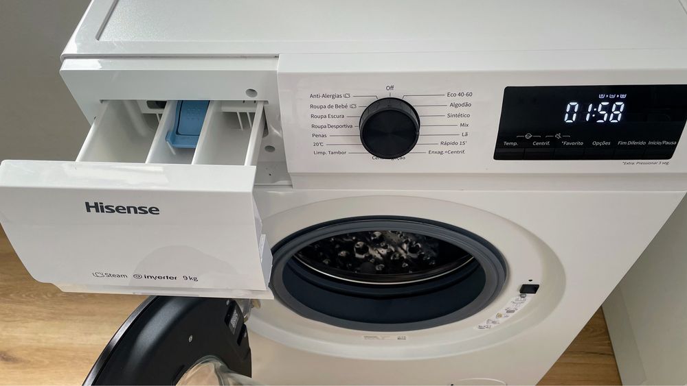 Maquina de Lavar Hisense 9kg