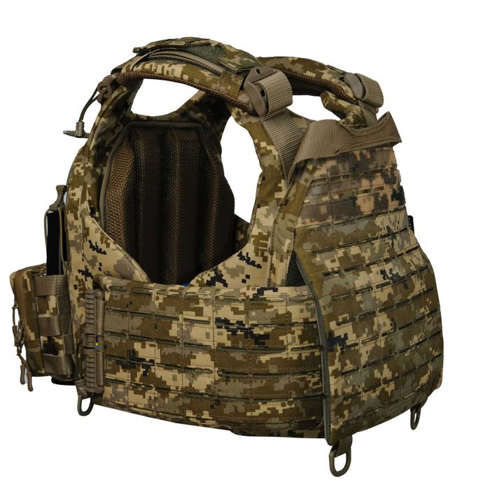 Плитоноска Warmor Gen.6 Піксель + підсумок органайзер комбінований