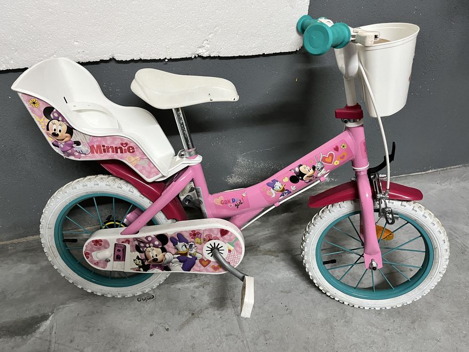 Bicicleta 14 de menina Minnie
