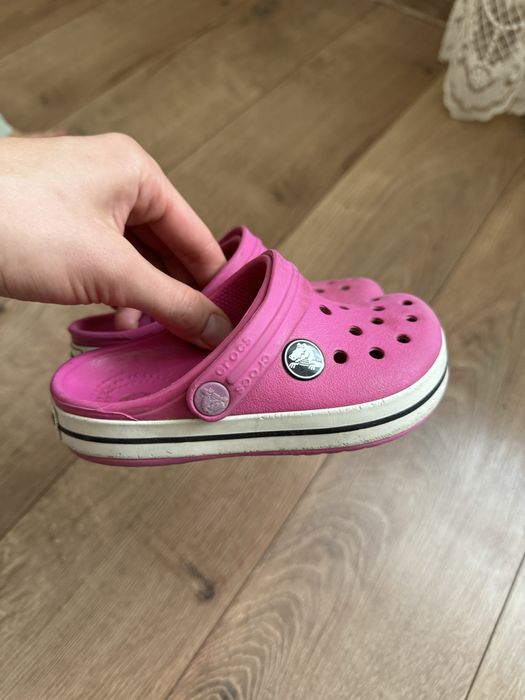 Crocs c8, рожеві