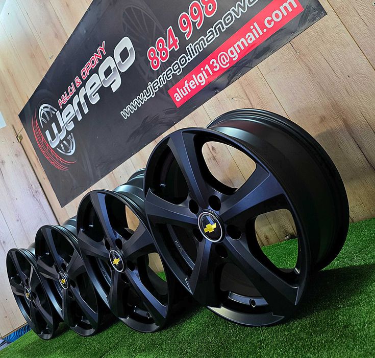 NOWE ALUFELGI CHEVROLET 16x5x115 - Captivia,Cruze,Orlando