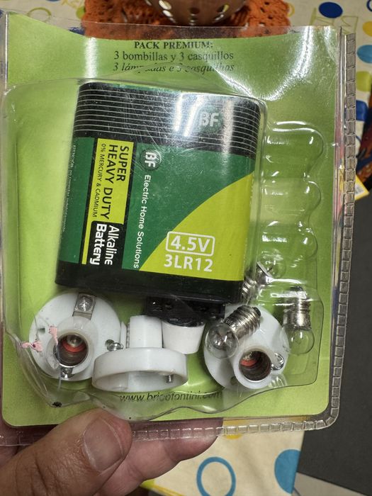 kit escolar de eletricidade