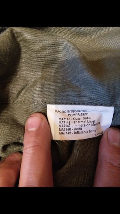 ВВС. США. Костьюм летчика новый model MAC-200