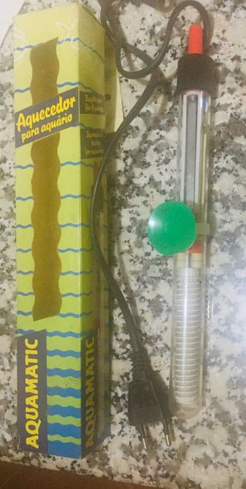 aquecedor de aquario e filtro NOVOS - Hykro