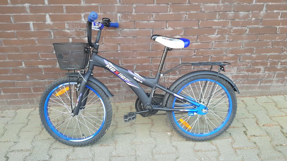 rower niebieski Mexxler BMX
