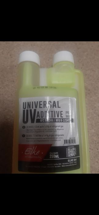 Детектор витоку фреону Elke 250ml  флуоресцентна фарба краска