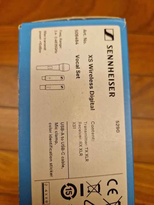 Microfone sem fios Sennheiser