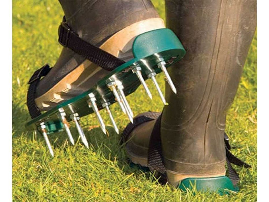 Aerator trawnikowy wertykulator kolce wygodne