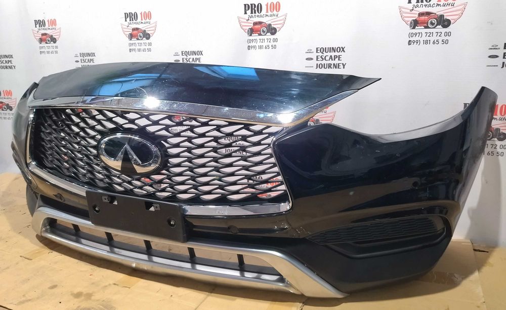 Бампер передній KH3 камера парктроніки Infiniti QX30 Інфініті 2017 -