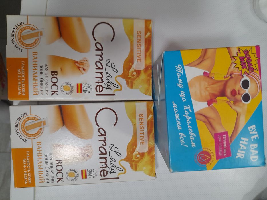 Смужки для депідяції,віск