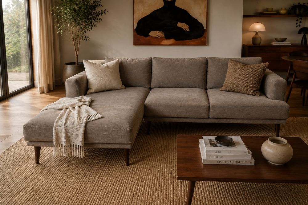 Sofá Chaise Longue | Mid-Century Modern | KINDA HOME