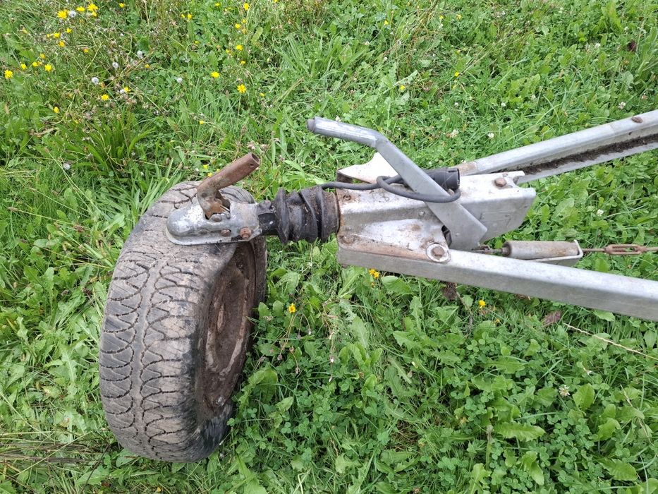 Rama przyczepy kempingowej Oś zaczep przyczepka