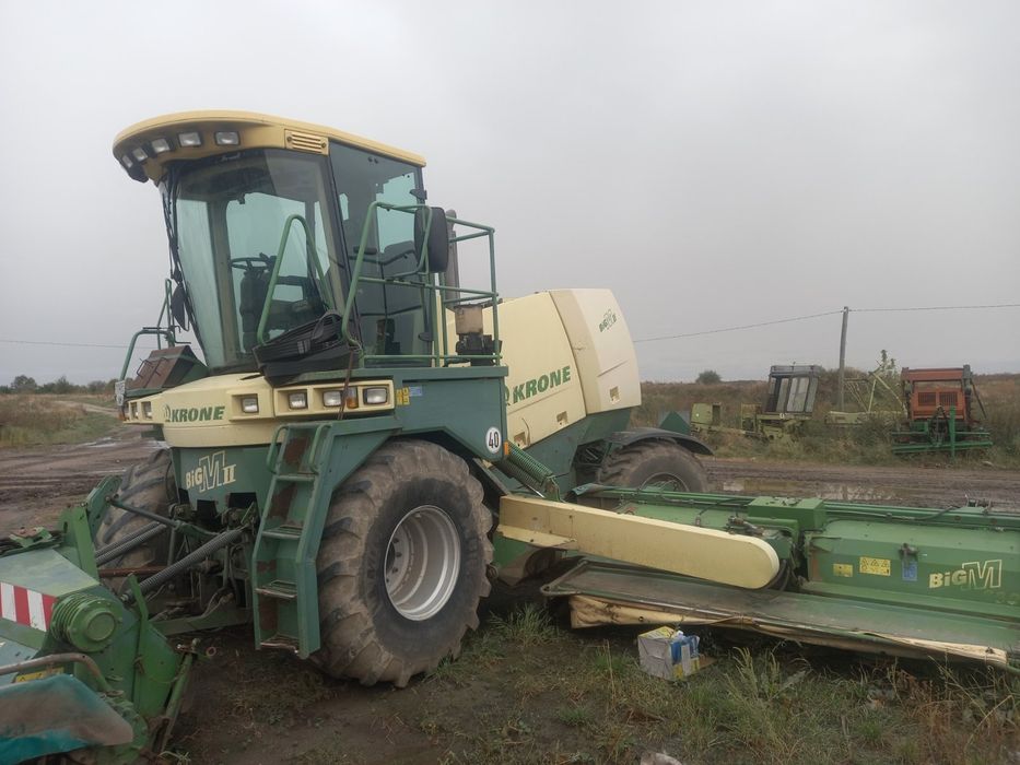 Самохідна косарка Krone Big M400