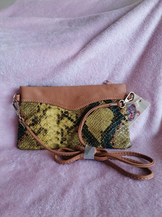 Mala pequena padrão cobra - NOVA